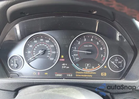 2013 BMW 328I из США, поврежденный, VIN WBA3C1C5XDF440891